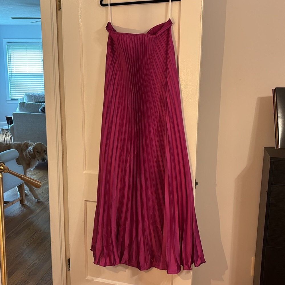 Boohoo Pleated Dress